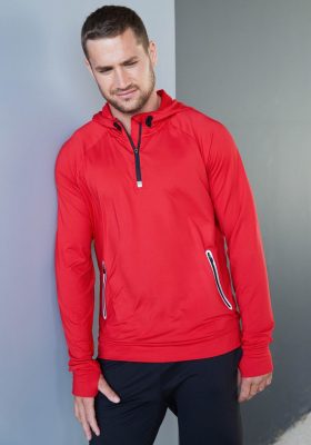 PA360 - SPORTSWEATER MET CAPUCHON EN HALSRITS