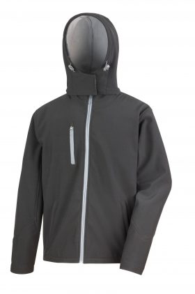 R230M - CORE TX PERFORMANCE HOODED SOFT SHELL JACKET - Afbeelding 2