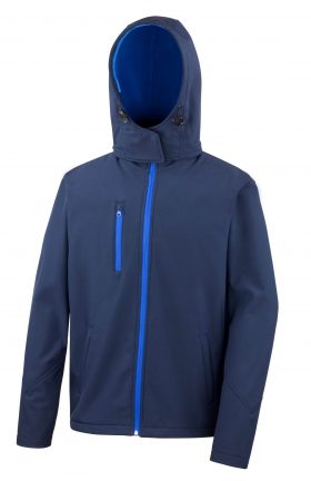 R230M - CORE TX PERFORMANCE HOODED SOFT SHELL JACKET - Afbeelding 3
