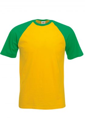 SC61026 - SHORT SLEEVE BASEBALL T FRUIT OF THE LOOM - Afbeelding 2