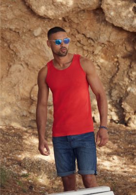 SC294 - ATHLETIC VEST (61-098-0) FRUIT OF THE LOOM
