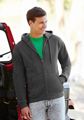 SC361C - PREMIUM HOODED SWEAT JACKET FRUIT OF THE LOOM