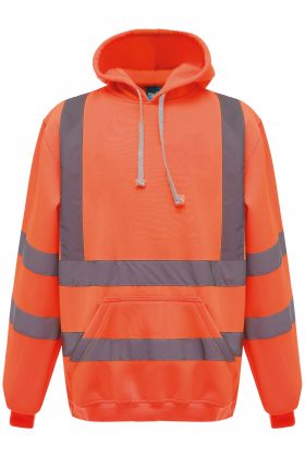 YHVK05 - Hi-Vis pullover hoodie - Afbeelding 6