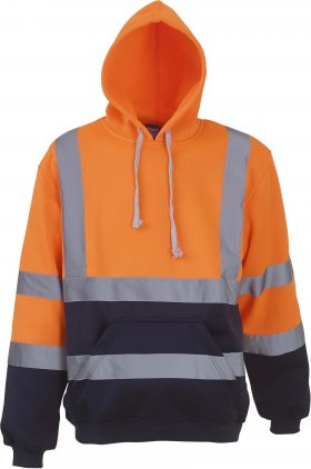 YHVK05 - Hi-Vis pullover hoodie - Afbeelding 2