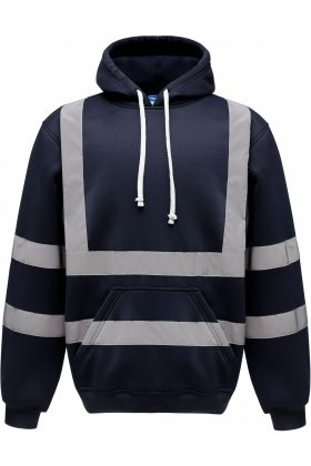YHVK05 - Hi-Vis pullover hoodie - Afbeelding 4
