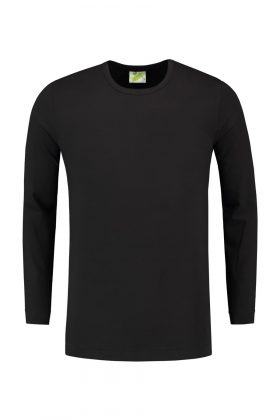 L&S T-SHIRT CREWNECK COT/ELAST LS FOR HIM lem 1265 - Afbeelding 13