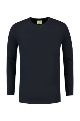 L&S T-SHIRT CREWNECK COT/ELAST LS FOR HIM lem 1265 - Afbeelding 12