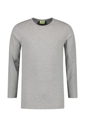 L&S T-SHIRT CREWNECK COT/ELAST LS FOR HIM lem 1265 - Afbeelding 10