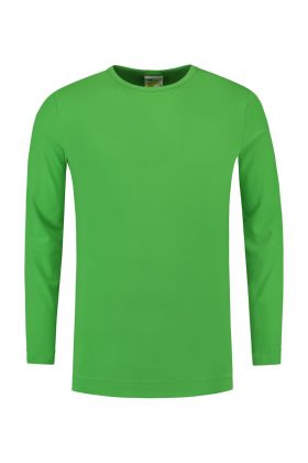 L&S T-SHIRT CREWNECK COT/ELAST LS FOR HIM lem 1265 - Afbeelding 9