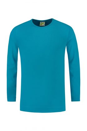 L&S T-SHIRT CREWNECK COT/ELAST LS FOR HIM lem 1265 - Afbeelding 3