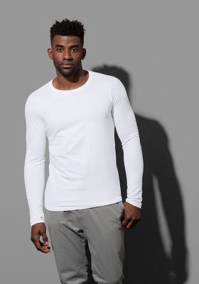 STEDMAN T-SHIRT CREWNECK CLIVE LS FOR HIM - STE9620